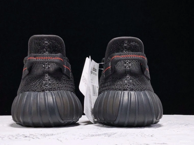 V2 Static 350 Black FU9007 Boost Adidas - (Reflective) Yeezy 0724